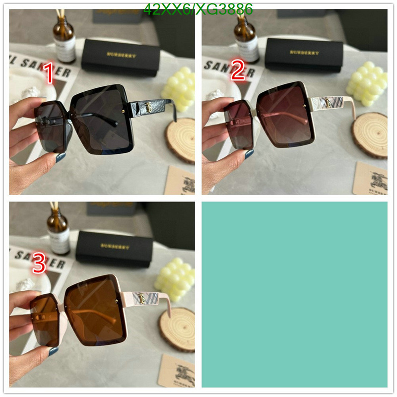 Glasses-Burberry, Code: XG3886,$: 42USD