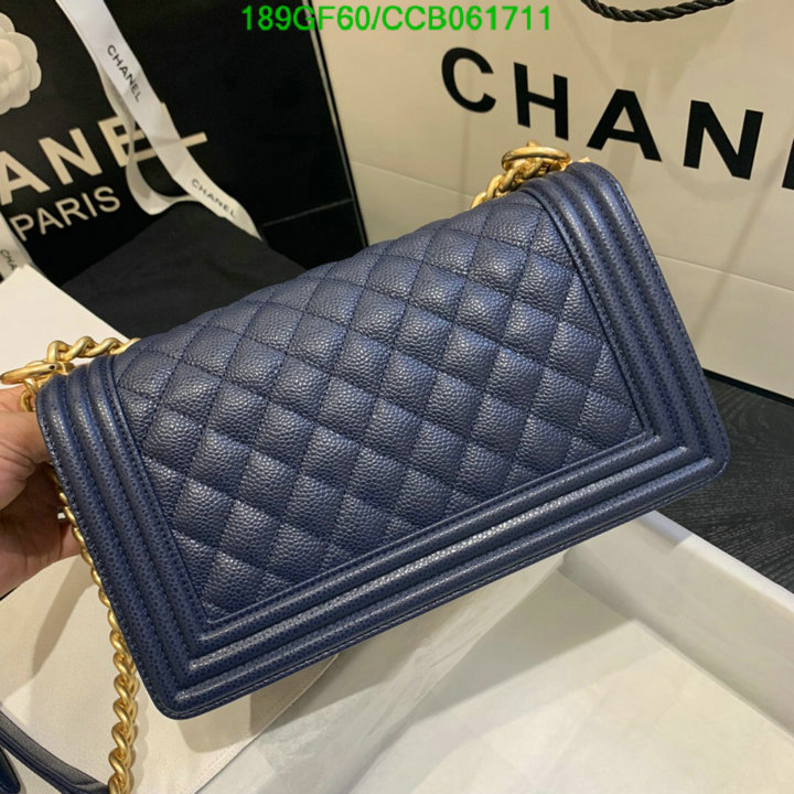 Chanel Bags -(Mirror)-Le Boy,Code: CCB061711,$: 189USD