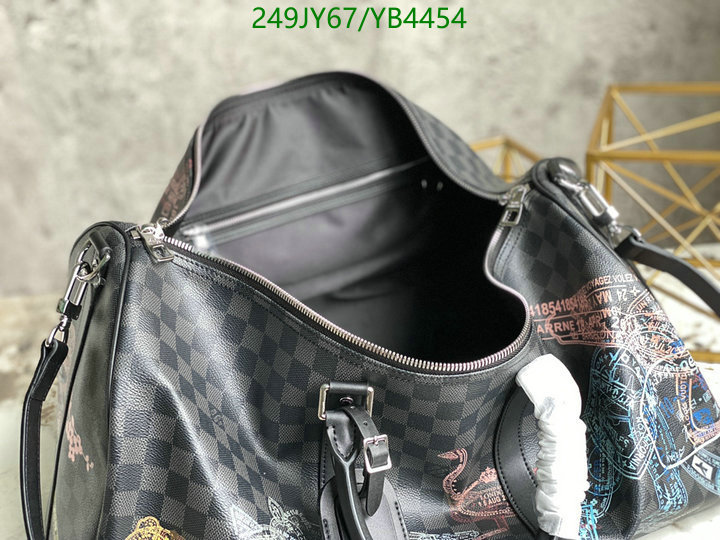 LV Bags-(Mirror)-Keepall BandouliRe 45-50-,Code: YB4454,$: 249USD