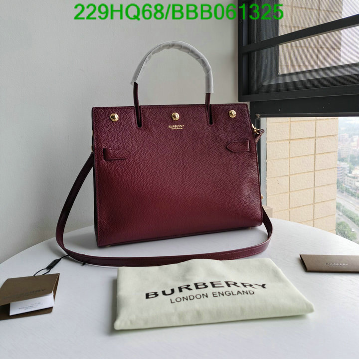 Burberry Bag-(Mirror)-Handbag-,Code: BBB061325,$: 229USD