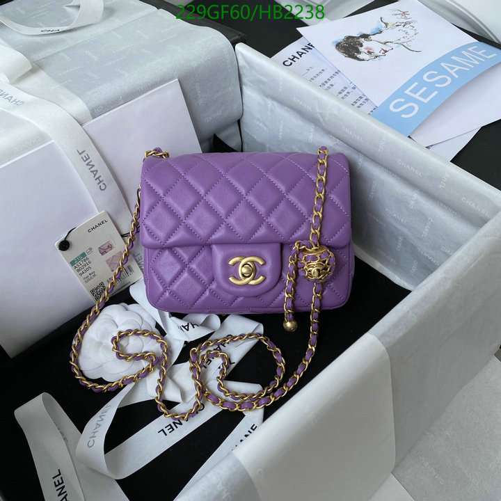 Chanel Bags -(Mirror)-Diagonal-,Code: HB2238,$: 229USD