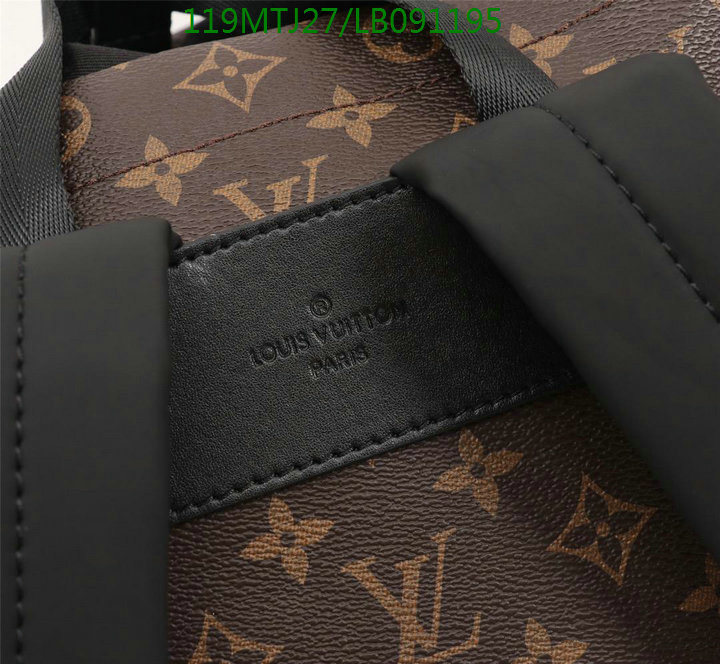 LV Bags-(4A)-Backpack-,Code: LB091195,$:119USD