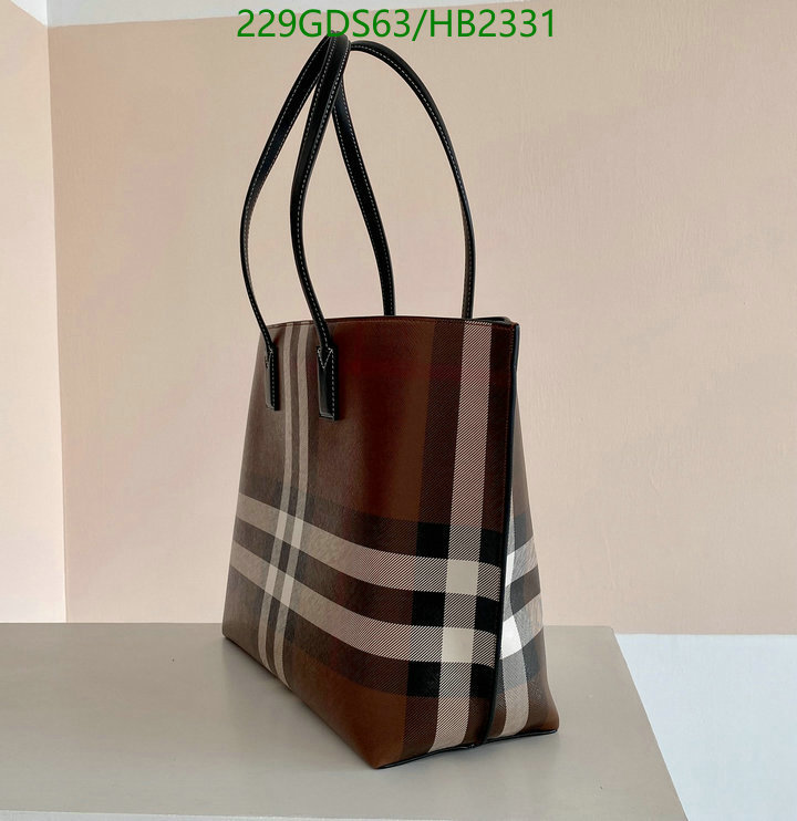 Burberry Bag-(Mirror)-Handbag-,Code: HB2331,$: 229USD