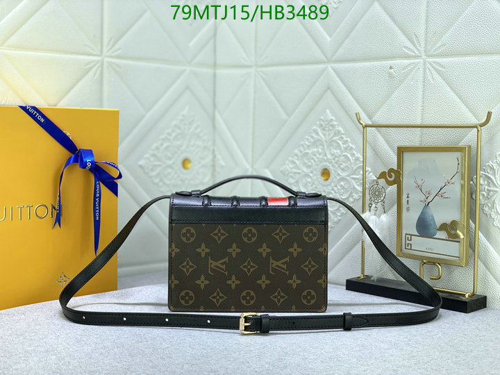 LV Bags-(4A)-Pochette MTis Bag-Twist-,Code: HB3489,$: 79USD