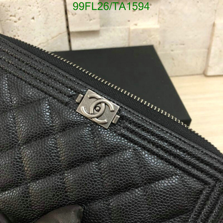 Chanel Bags -(Mirror)-Wallet-,Code: TA1594,$: 99USD