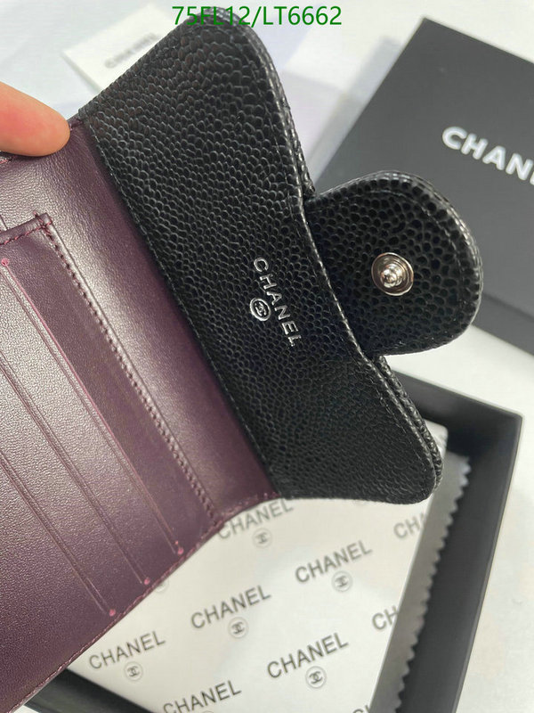 Chanel Bags ( 4A )-Wallet-,Code: LT6662,$: 75USD