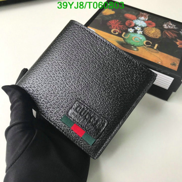 Gucci Bag-(4A)-Wallet-,Code: T060803,$: 39USD