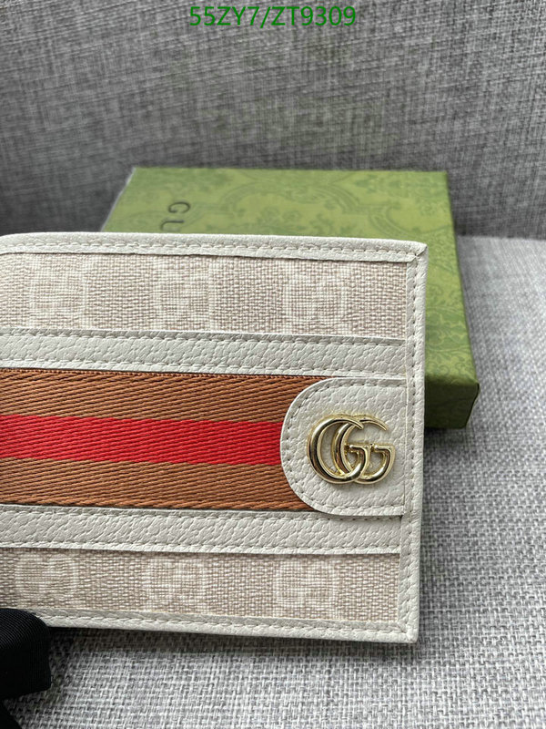 Gucci Bag-(4A)-Wallet-,Code: ZT9309,$: 55USD