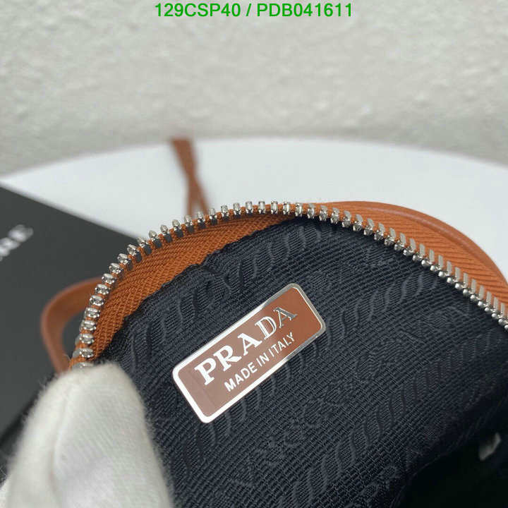 Prada Bag-(Mirror)-Diagonal-,Code: PDB041611,$: 129USD