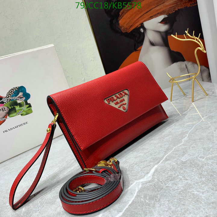 Prada Bag-(4A)-Diagonal-,Code: KB5578,$: 79USD