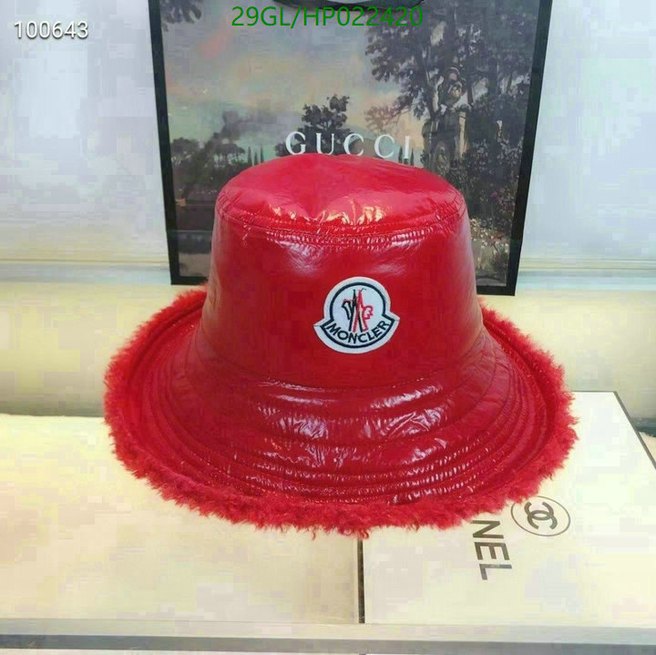 Cap -(Hat)-Moncler, Code: HP022420,$: 29USD