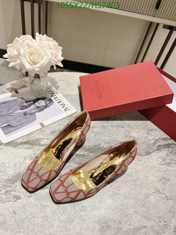 Women Shoes-Valentino, Code: HS7403,$: 105USD