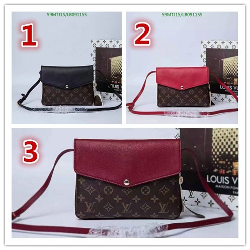 LV Bags-(4A)-Pochette MTis Bag-Twist-,Code: LB091155,$: 59USD