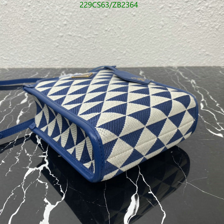 Prada Bag-(Mirror)-Diagonal-,Code: ZB2364,$: 229USD