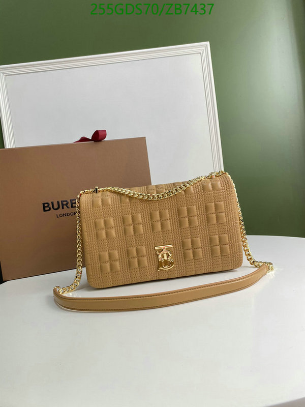 Burberry Bag-(Mirror)-Diagonal-,Code: ZB7437,$: 255USD