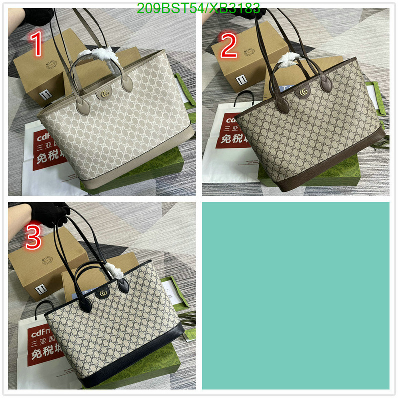 Gucci Bag-(Mirror)-Handbag-,Code: XB3183,$: 209USD