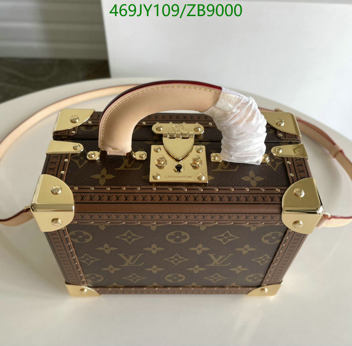 LV Bags-(Mirror)-Petite Malle-,Code: ZB9000,$: 469USD