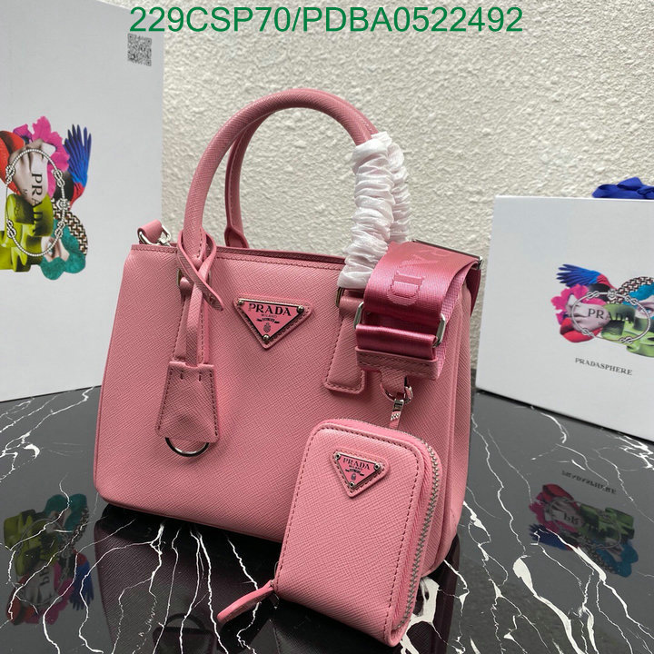 Prada Bag-(Mirror)-Handbag-,Code: PDBA0522492,$: 229USD