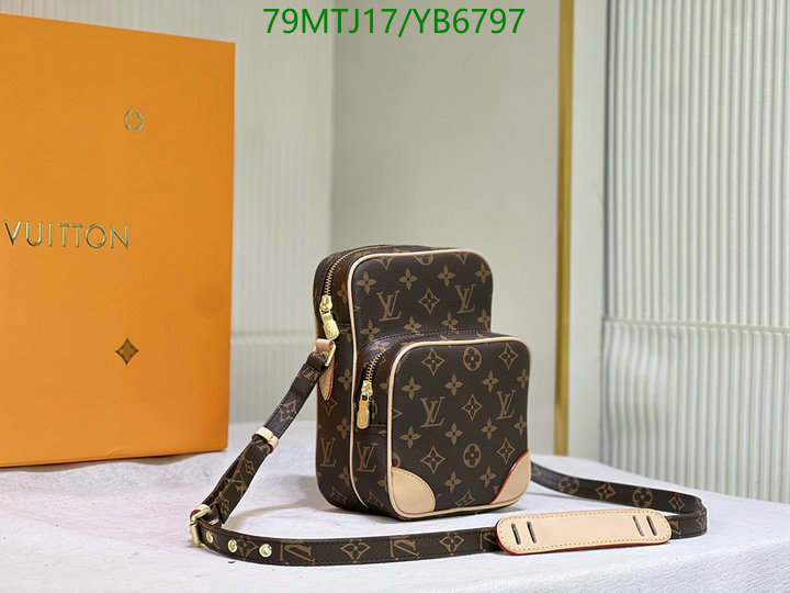 LV Bags-(4A)-Pochette MTis Bag-Twist-,Code: YB6797,$: 79USD