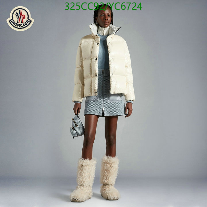 Down jacket Women-Moncler, Code: YC6724,$: 325USD