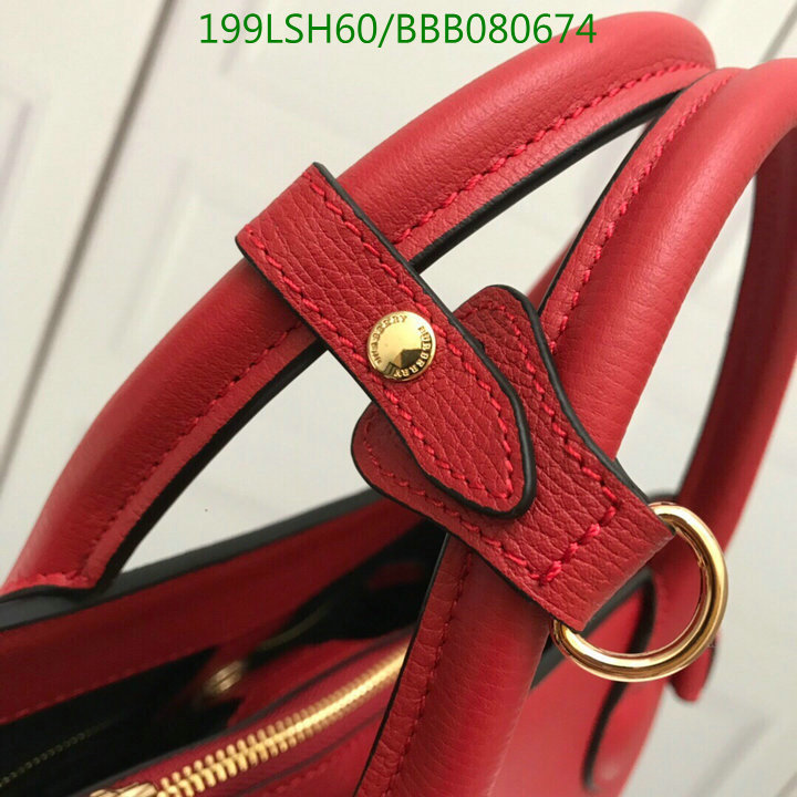 Burberry Bag-(Mirror)-Handbag-,Code: BBB080674,$:199USD