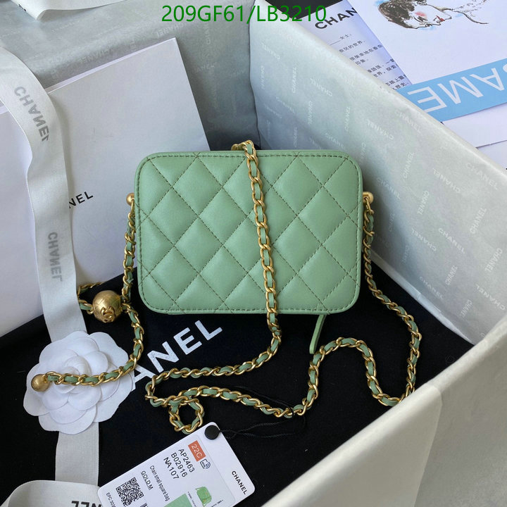 Chanel Bags -(Mirror)-Diagonal-,Code: LB3210,$: 209USD