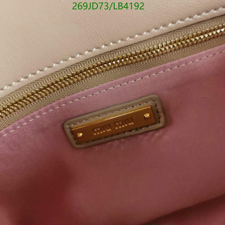 Miu Miu Bag-(Mirror)-Diagonal-,Code: LB4192,$: 269USD