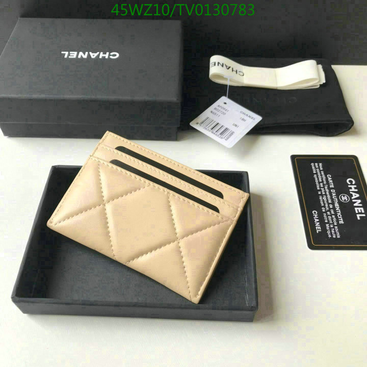 Chanel Bags ( 4A )-Wallet-,Code: TV0130783,$: 45USD