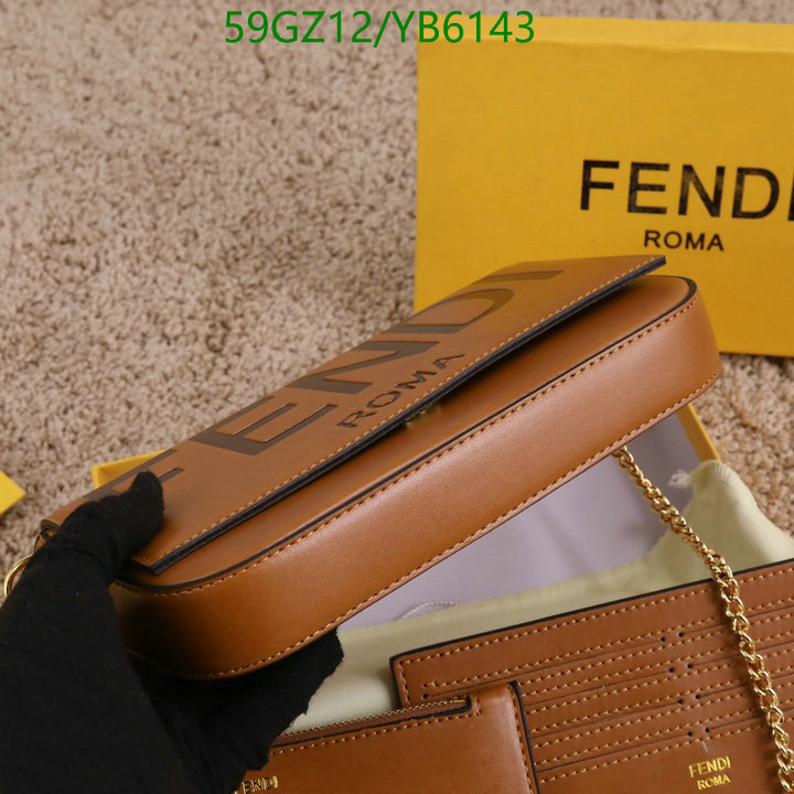 Fendi Bag-(4A)-Diagonal-,Code: YB6143,$: 59USD