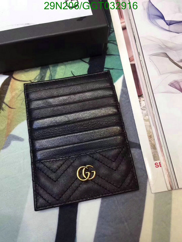 Gucci Bag-(4A)-Wallet-,Code:GGT032916,$:29USD