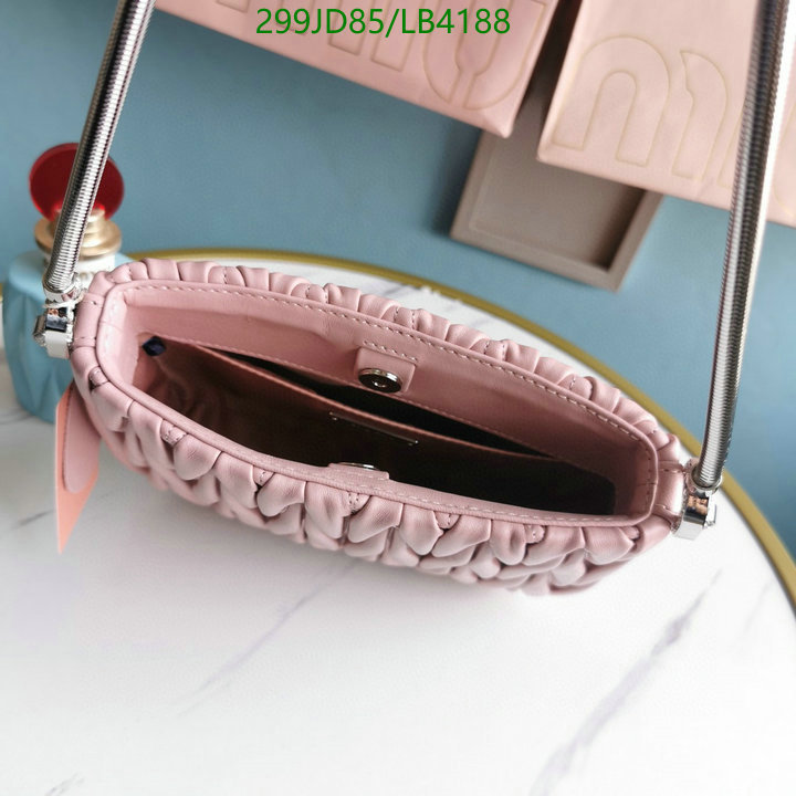 Miu Miu Bag-(Mirror)-Diagonal-,Code: LB4188,$: 299USD