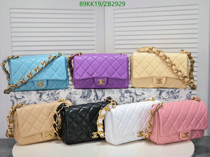 Chanel Bags ( 4A )-Diagonal-,Code: ZB2929,$: 89USD