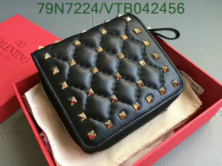 Valentino Bag-(Mirror)-Wallet-,Code: VTB042456,$:79USD