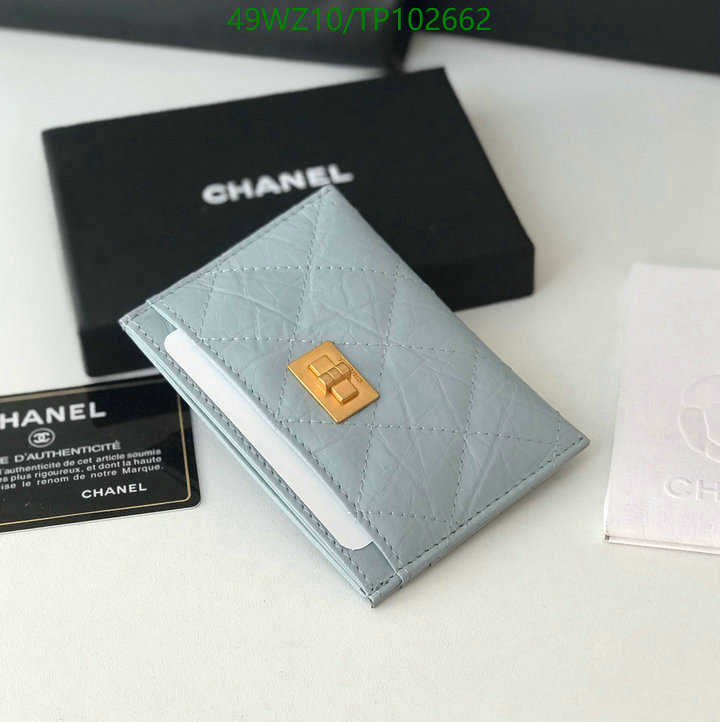 Chanel Bags ( 4A )-Wallet-,Code: TP102662,$: 49USD