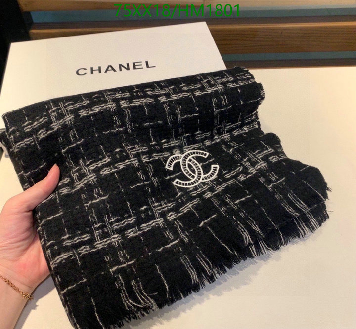 Scarf-Chanel, Code: HM1801,$: 75USD