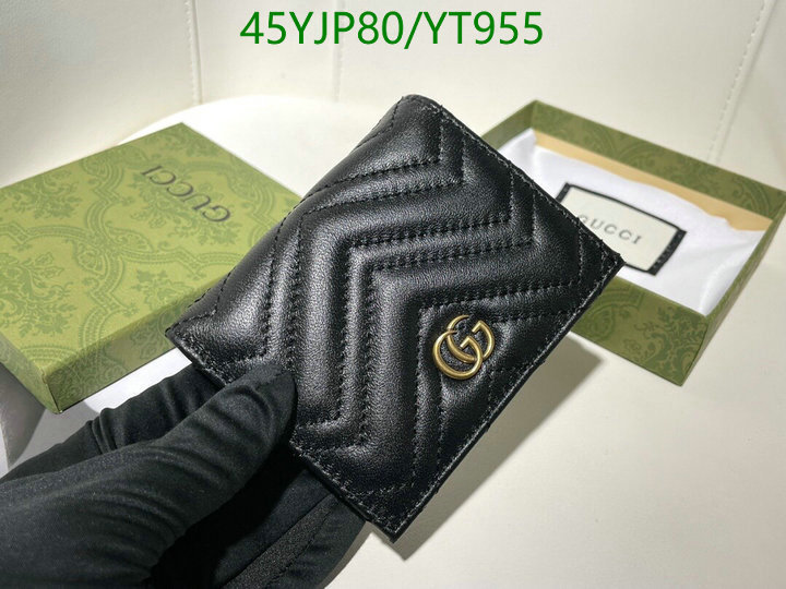 Gucci Bag-(4A)-Wallet-,Code: YT955,$: 45USD