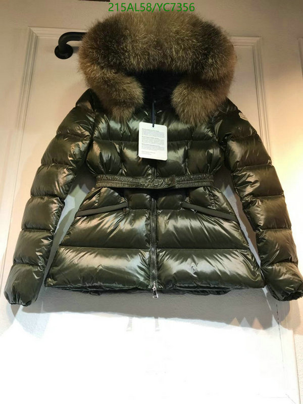 Down jacket Women-Moncler, Code: YC7356,$: 215USD