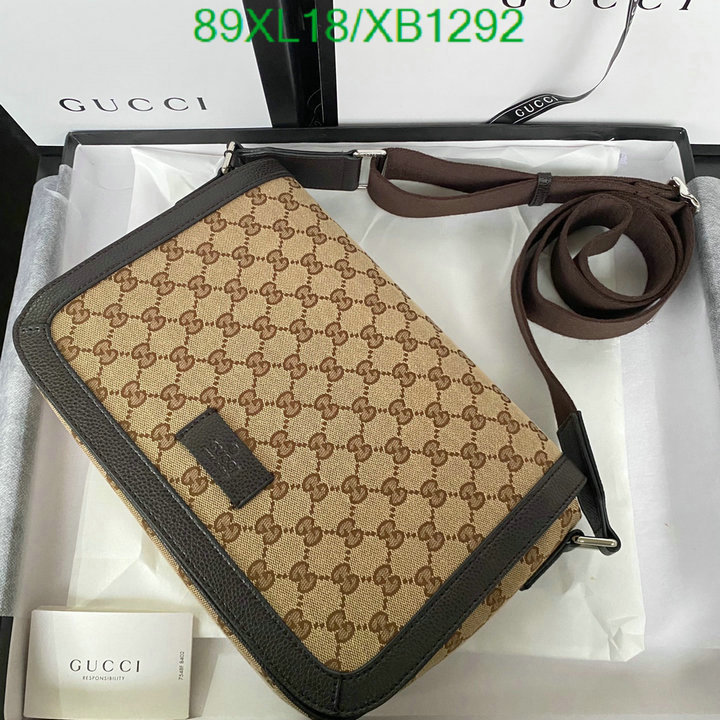 Gucci Bag-(4A)-Diagonal-,Code: XB1292,$: 89USD