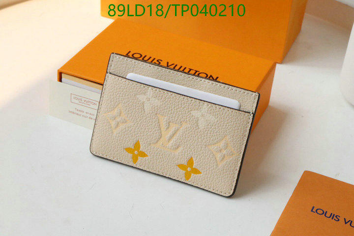 LV Bags-(Mirror)-Wallet-,Code: TP040210,