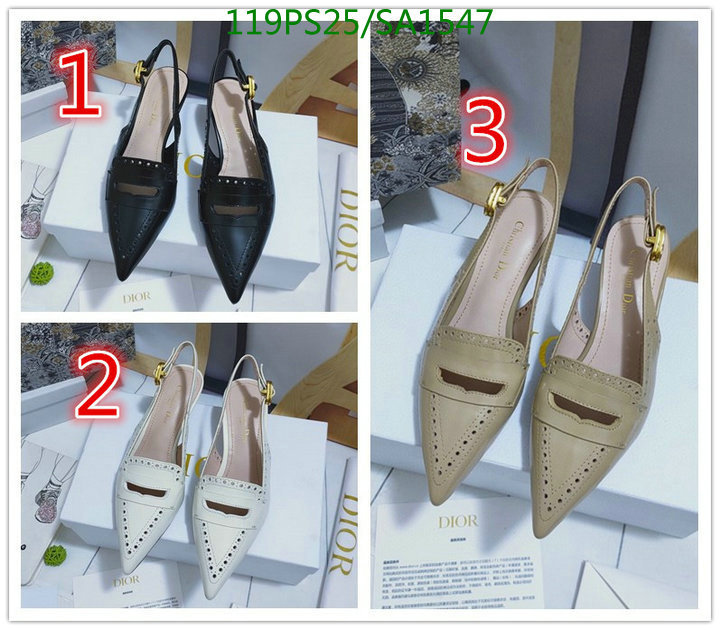 Women Shoes-Dior,Code: SA1547,$: 119USD