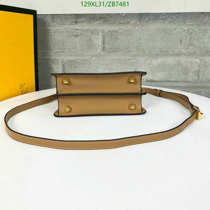 Fendi Bag-(4A)-Peekaboo,Code: ZB7481,$: 129USD