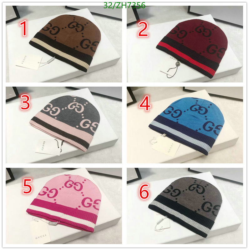 Cap -(Hat)-Gucci, Code: ZH7356,$: 32USD