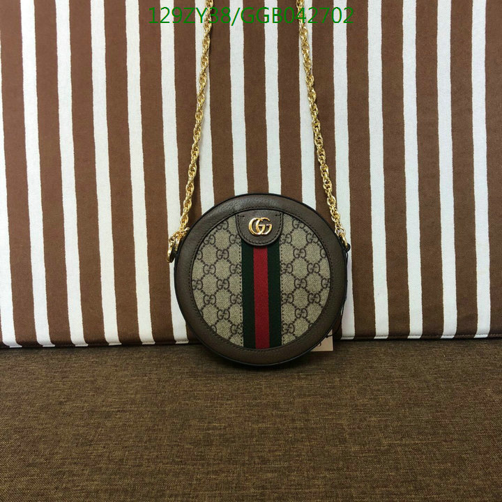 Gucci Bag-(Mirror)-Diagonal-,Code: GGB042702,$:129USD