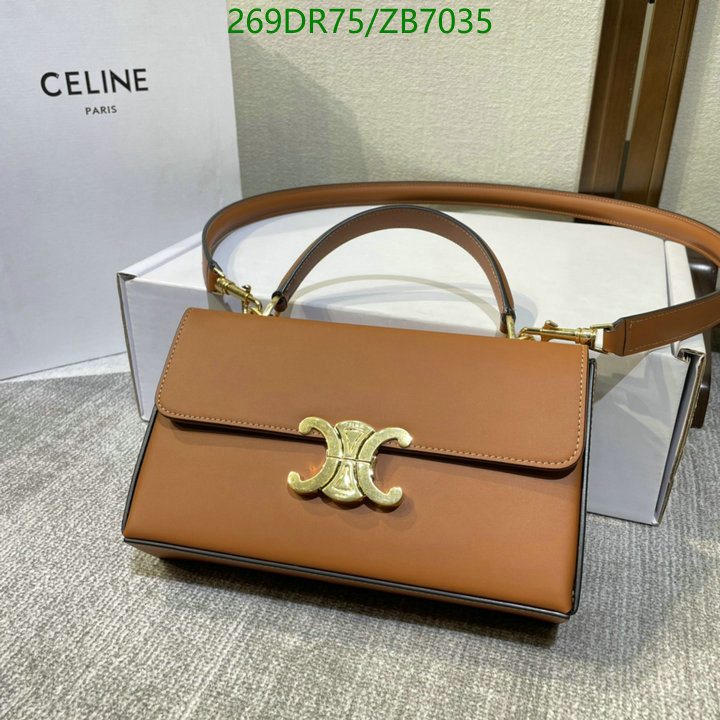 Celine Bag-(Mirror)-Triomphe Series,Code: ZB7035,$: 269USD