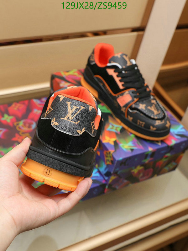 Men shoes-LV, Code: ZS9459,$: 129USD