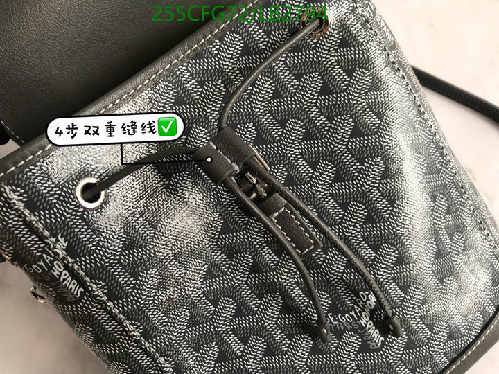 Goyard Bag-(Mirror)-Backpack-,Code: LB2794,$: 255USD