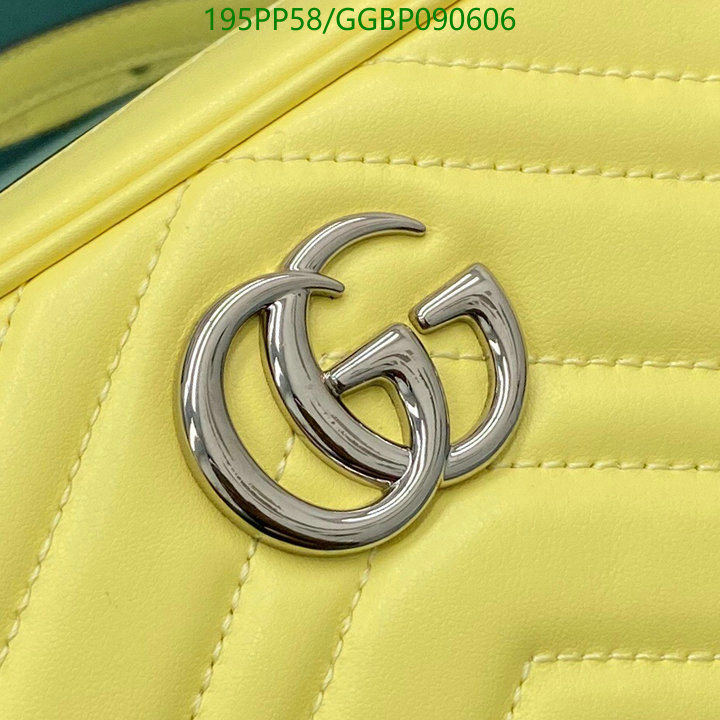 Gucci Bag-(Mirror)-Marmont,Code: GGBP090606,$: 195USD