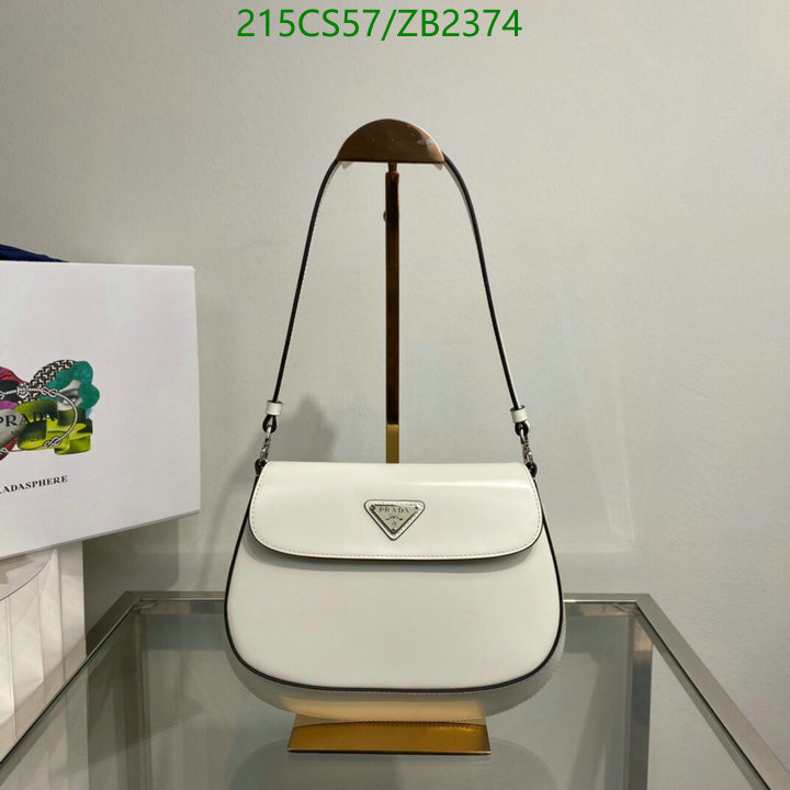Prada Bag-(Mirror)-Cleo,Code: ZB2374,$: 215USD