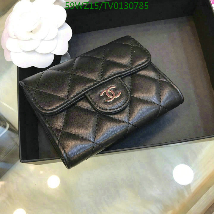 Chanel Bags ( 4A )-Wallet-,Code: TV0130785,$: 59USD