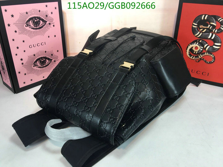Gucci Bag-(4A)-Backpack-,Code: GGB092666,$:139USD